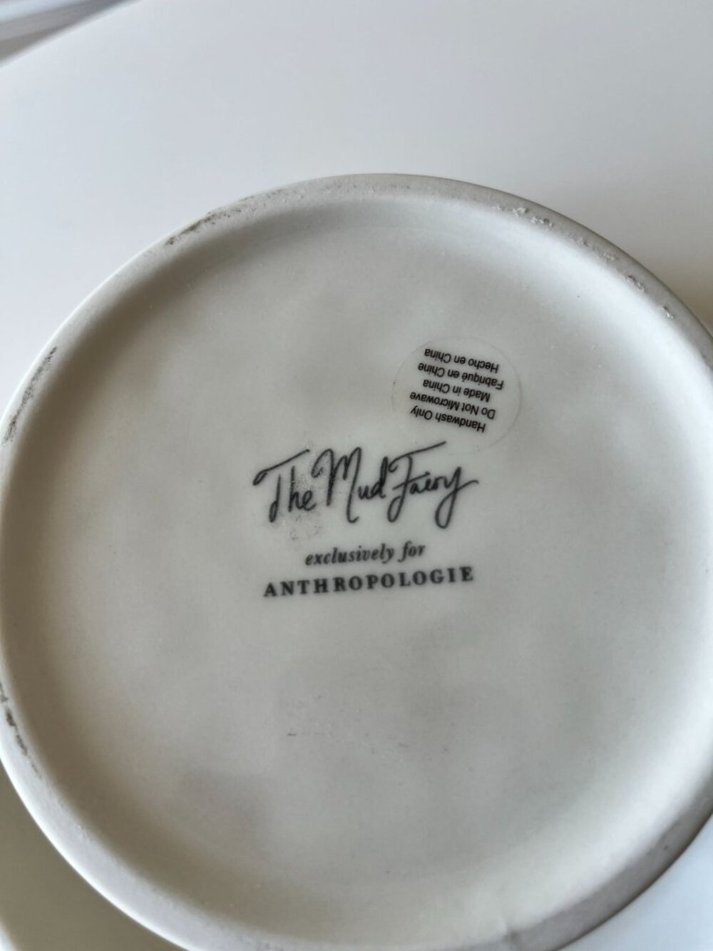 Anthropologie The Mud Fairy Blooming Hearts Cake Stand Brand New Discontinued - Picture 4 of 9